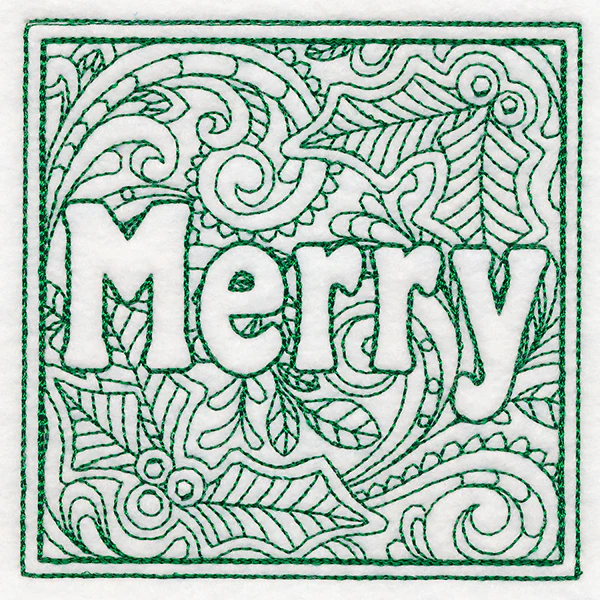 Christmas Spirit Quilting - Merry (Double Run) - Image 5