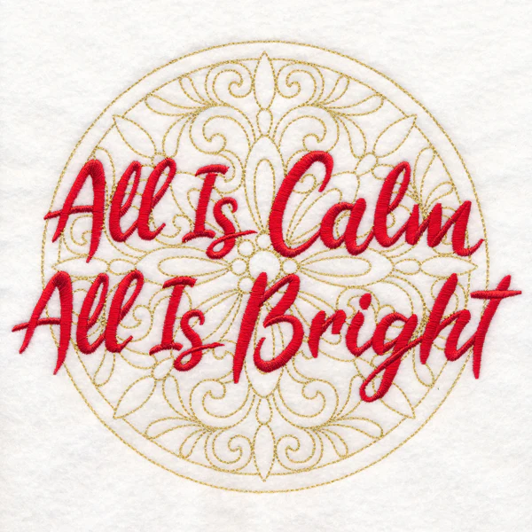 Christmas Spirited Sayings - All Is Calm, All Is Bright - Image 6
