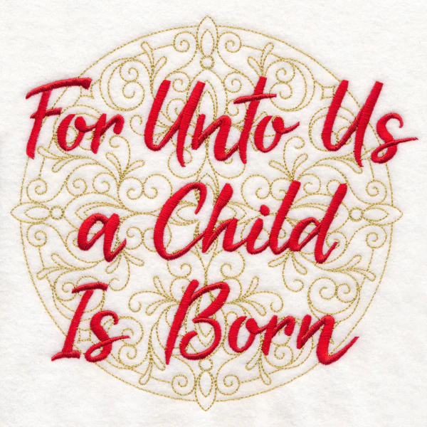 Christmas Spirited Sayings - For Unto Us a Child Is Born - Image 3