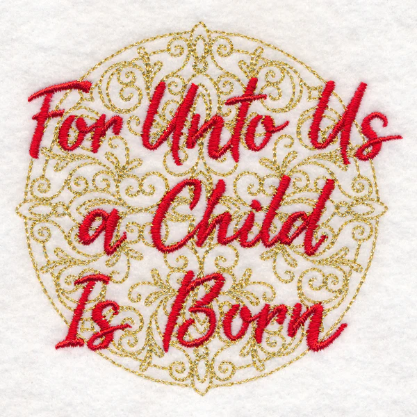 Christmas Spirited Sayings - For Unto Us a Child Is Born - Image 5