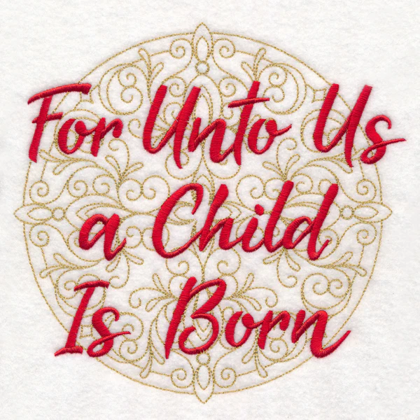 Christmas Spirited Sayings - For Unto Us a Child Is Born - Image 6