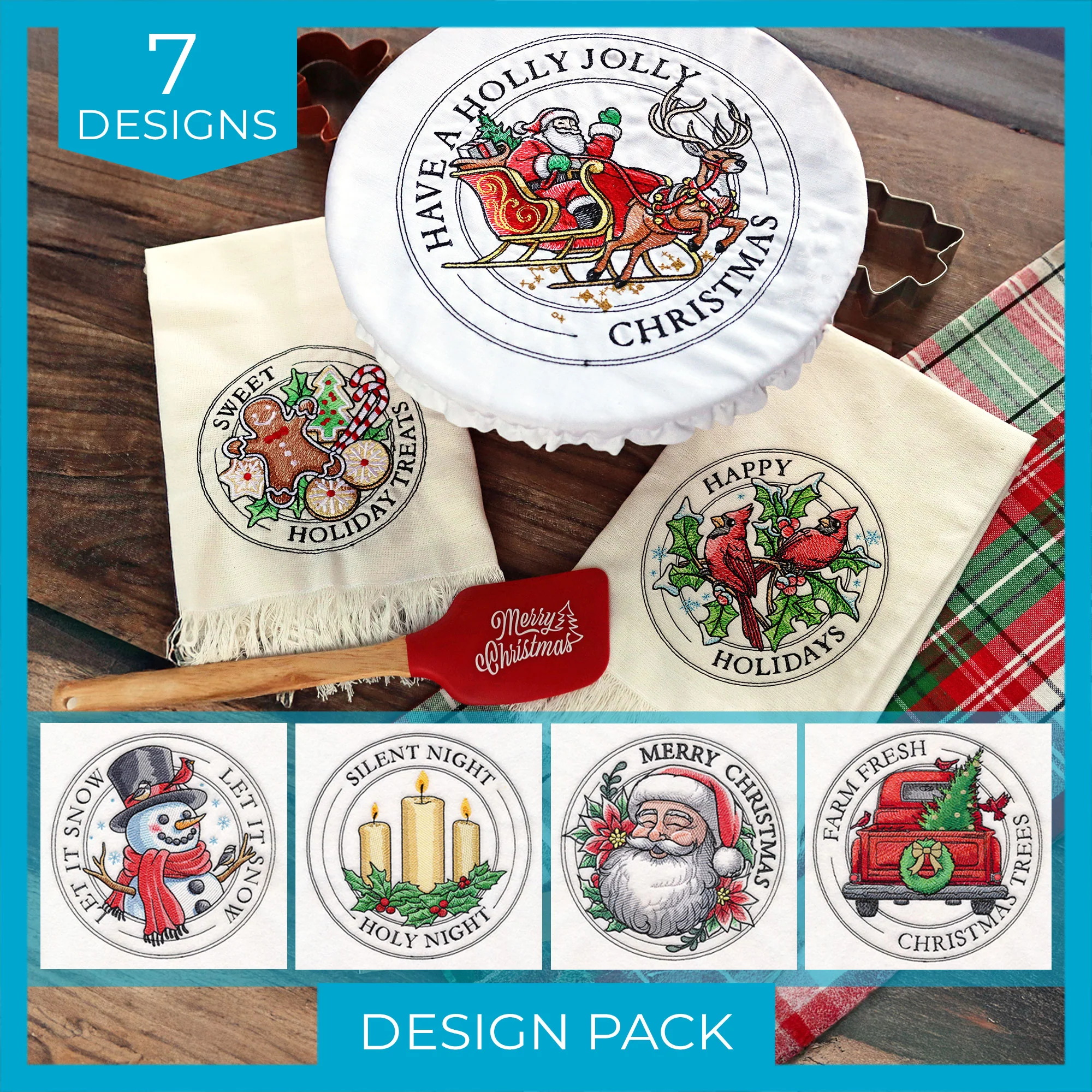 Christmas Stamps Design Pack - Image 7