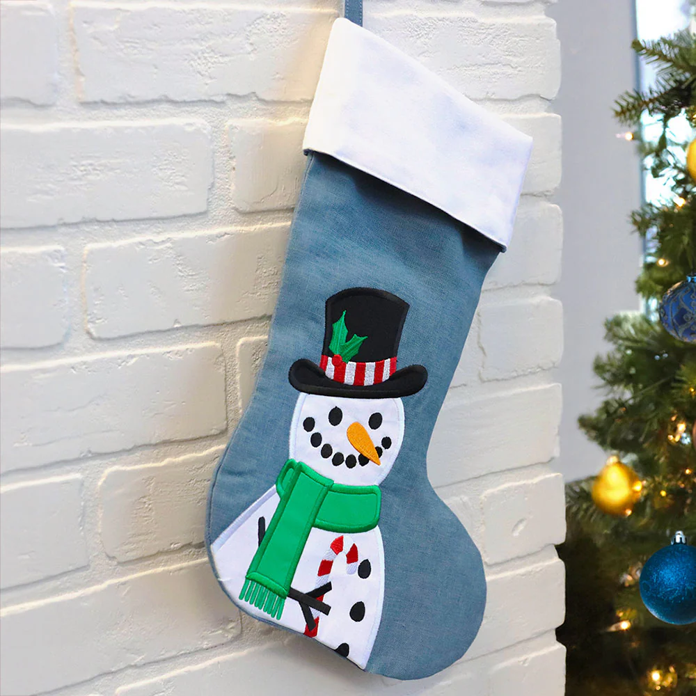 Christmas Stocking Friends - Snowman - Image 3