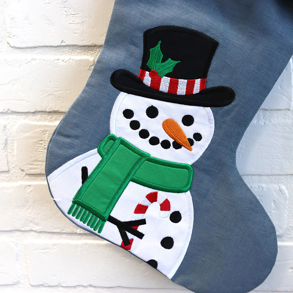 Christmas Stocking Friends - Snowman - Image 4