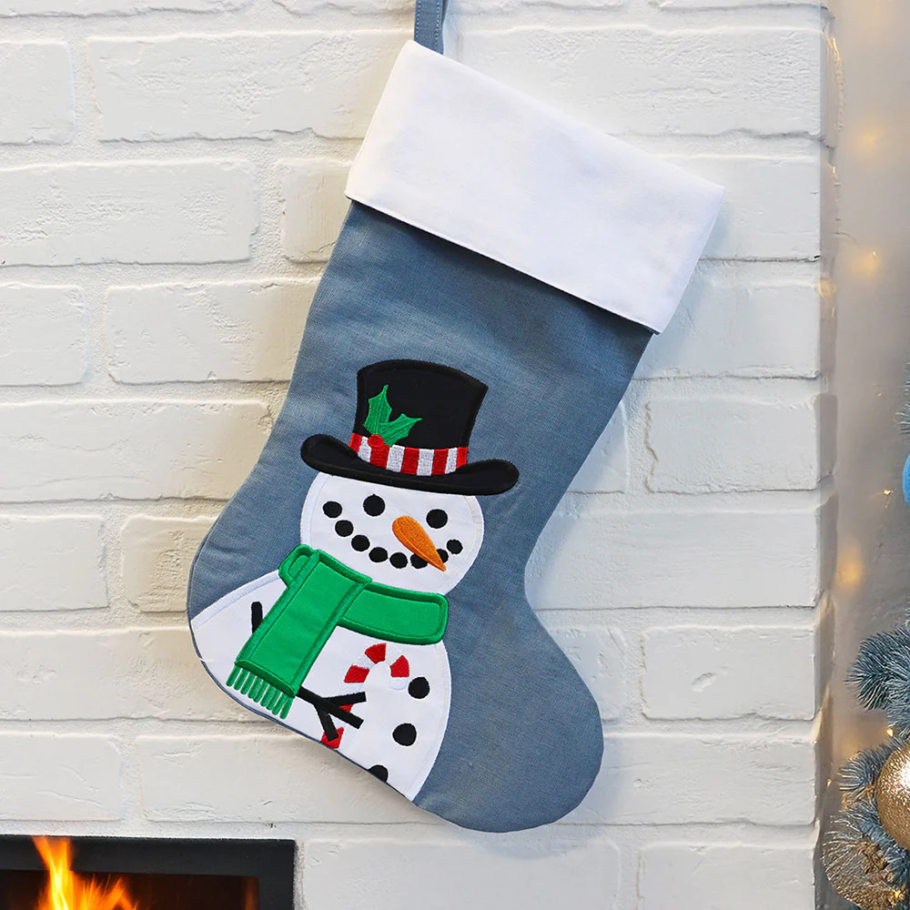 Christmas Stocking Friends - Snowman - Image 7