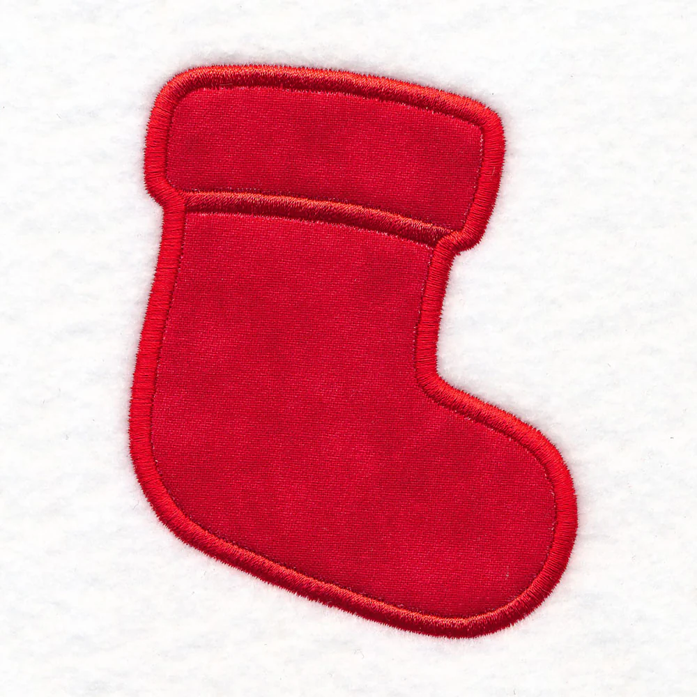Christmas Stocking Scour Patch (Applique) - Image 4
