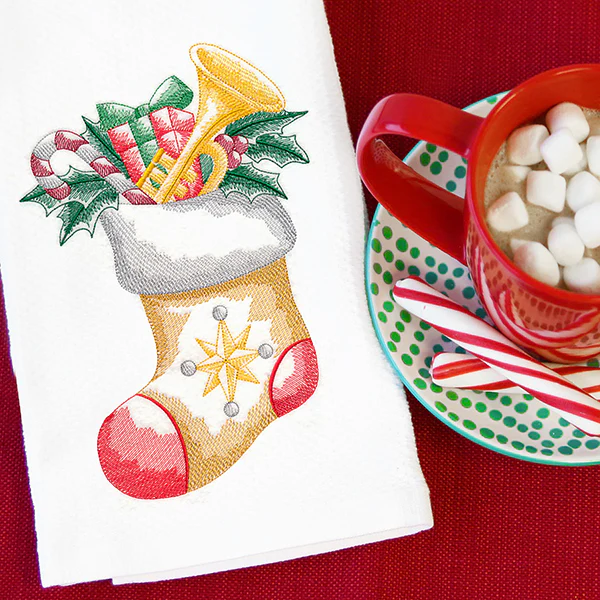 Christmas Stocking (Toile) - Image 6