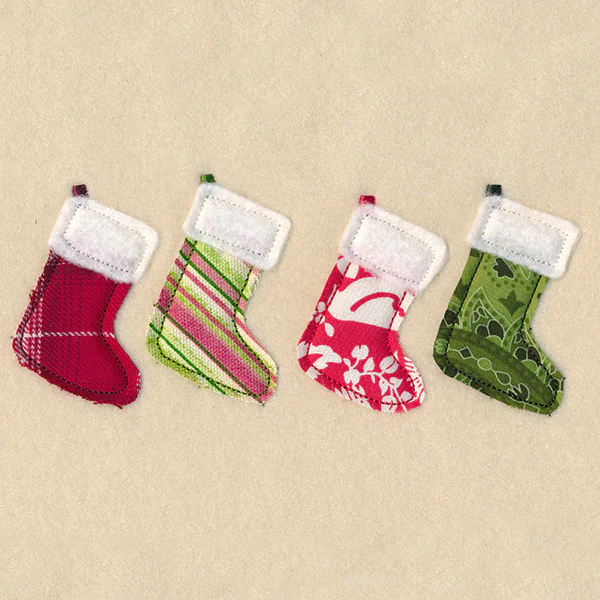 Christmas Stockings Border (Crafty Cut Applique) - Image 4