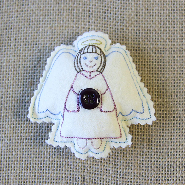 Christmas Stuffie - Angel (In-the-Hoop) - Image 3