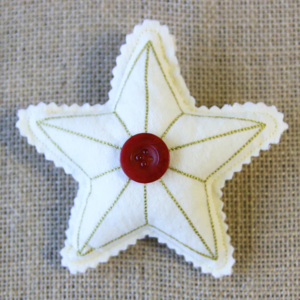 Christmas Stuffie - Star (In-the-Hoop) - Image 5