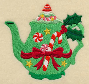 Christmas Teatime Teapot - Image 4