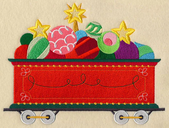 Christmas Train - Ornament Car - Image 4