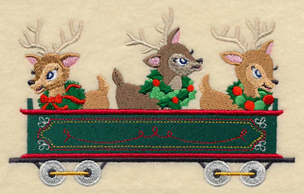 Christmas Train - Reindeer Car - Image 3