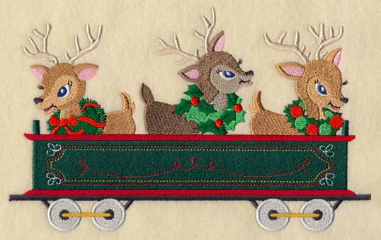 Christmas Train - Reindeer Car - Image 4
