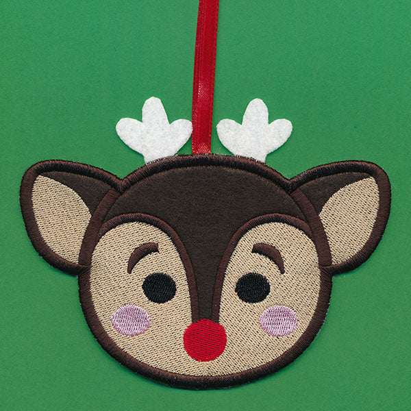 Christmas Treat Holder - Reindeer (In-the-Hoop) - Image 5