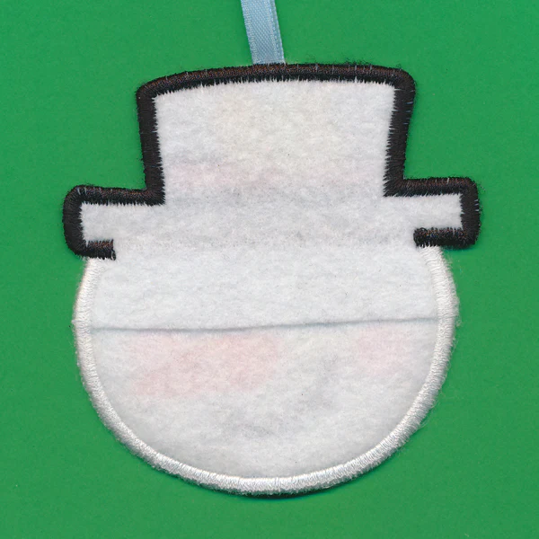 Christmas Treat Holder - Snowman (In-the-Hoop) - Image 6
