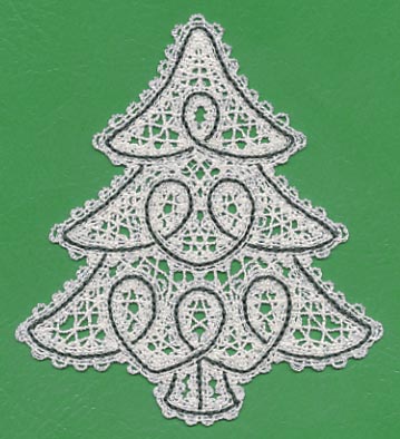 Christmas Tree (Battenburg Lace) - Image 3