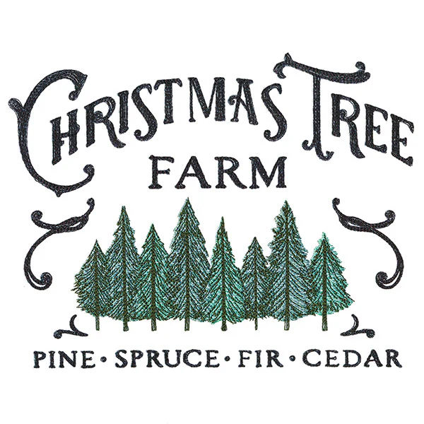 Christmas Tree Farm Market Sign - Image 2