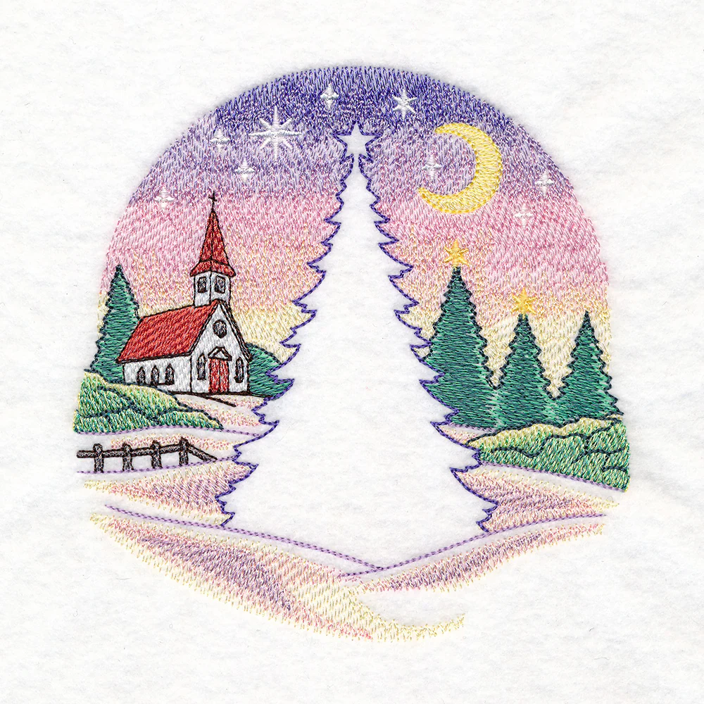 Christmas Tree Silhouette (Embossed) - Image 4