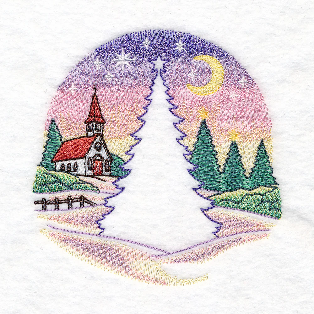 Christmas Tree Silhouette (Embossed) - Image 5