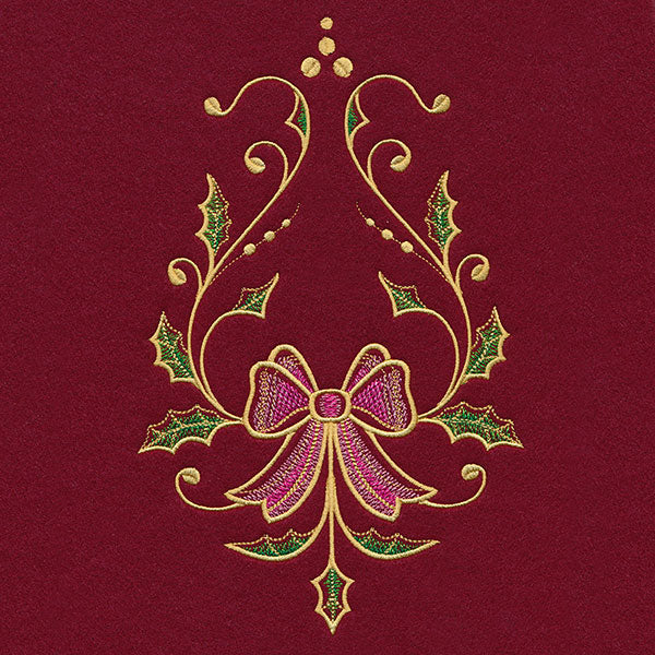 Christmas Tree Skirt Delights - Bow - Image 3
