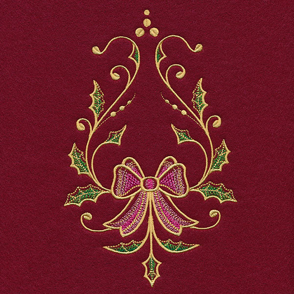 Christmas Tree Skirt Delights - Bow - Image 5