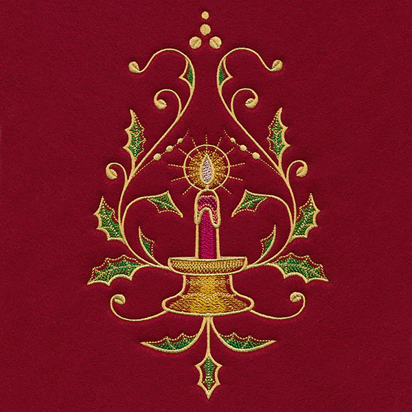 Christmas Tree Skirt Delights - Candle - Image 2
