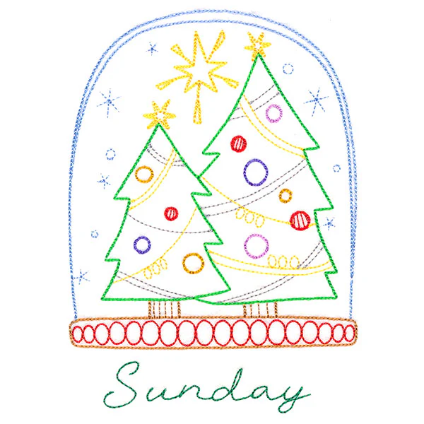 Christmas Tree Snowglobe on Sunday - Image 3