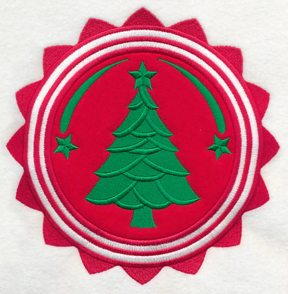 Christmas Tree Stamp (Applique) - Image 6