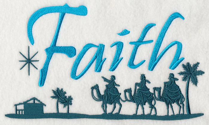 Christmas Wish Silhouette - Faith - Image 2