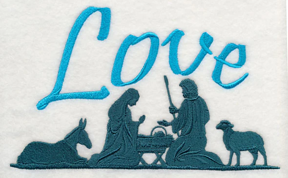 Christmas Wish Silhouette - Love - Image 3