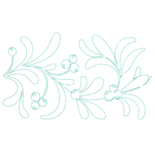 Christmas Wishes - Mistletoe (Edge-to-Edge Quilting) - Image 13