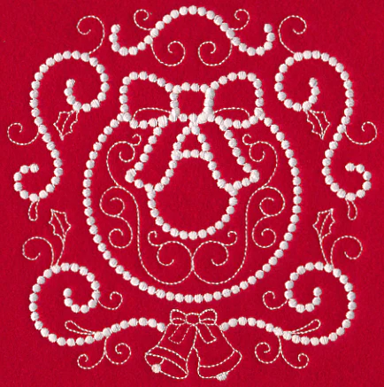 Christmas Wreath (Candlewicking) - Image 3