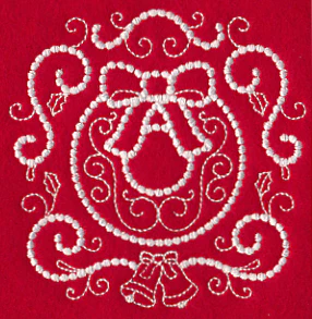 Christmas Wreath (Candlewicking) - Image 5