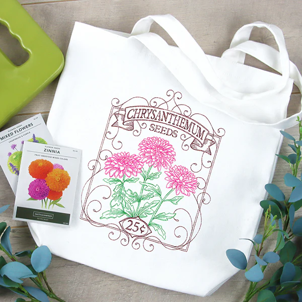Chrysanthemum Seed Packet - Image 4