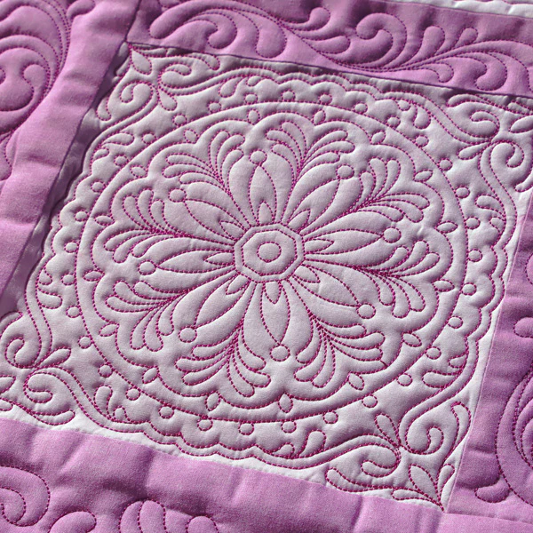 Circle & Texture Quilting - Circle 1 (Double Run) - Image 2