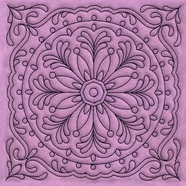 Circle & Texture Quilting - Circle 1 (Double Run) - Image 7