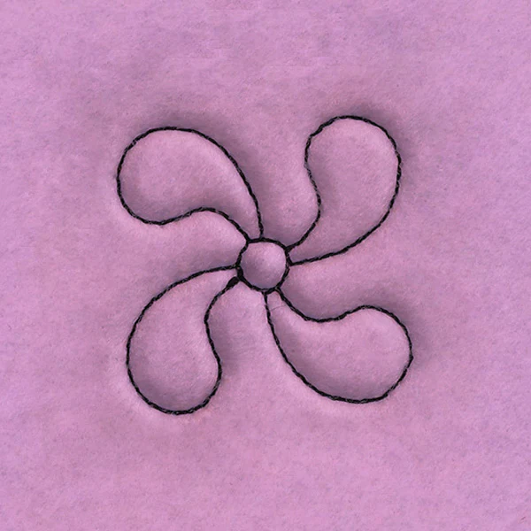 Circle & Texture Quilting - Narrow Corner (Double Run) - Image 5
