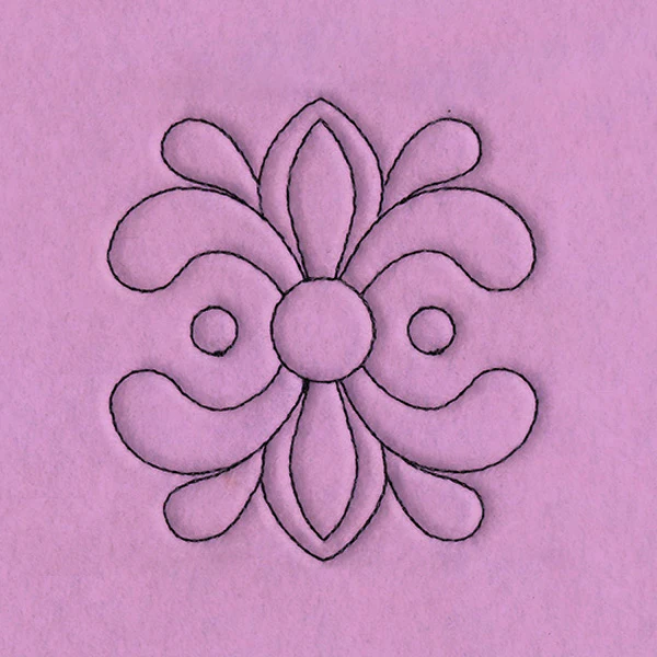 Circle & Texture Quilting - Wide Corner (Double Run) - Image 3