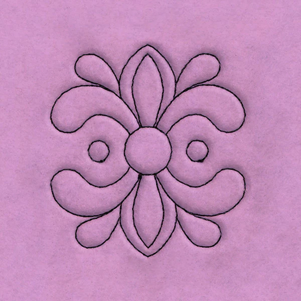 Circle & Texture Quilting - Wide Corner (Double Run) - Image 5