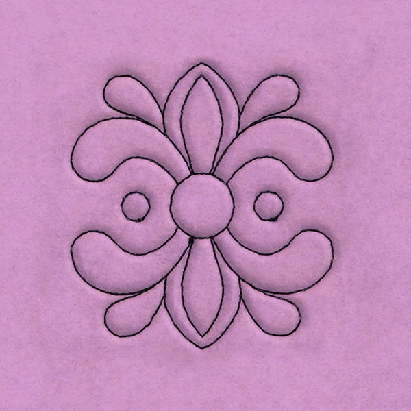 Circle & Texture Quilting - Wide Corner (Double Run) - Image 7