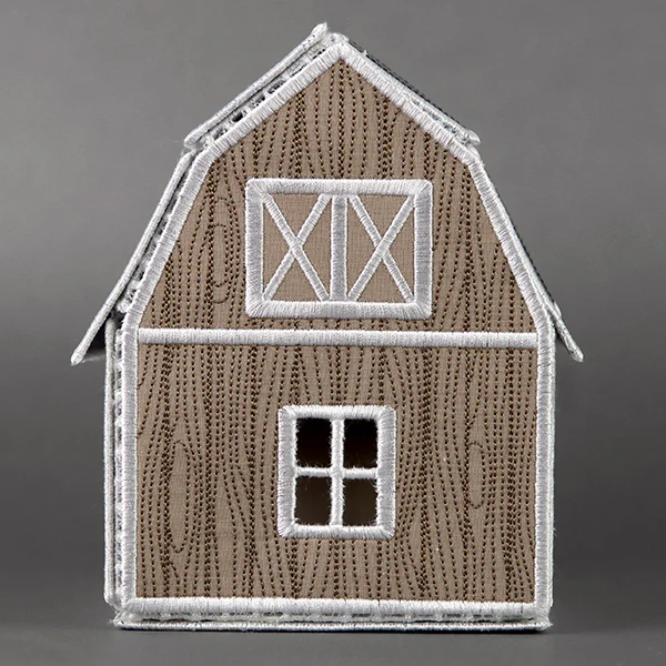 Classic Barn in 3D (In-the-Hoop) - Image 5