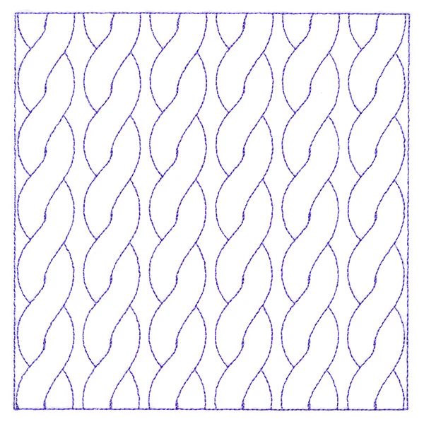 Classic Cable Square (Double Run) - Image 3