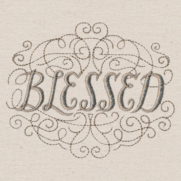 Classic Calligraphy - Blessed - Image 4