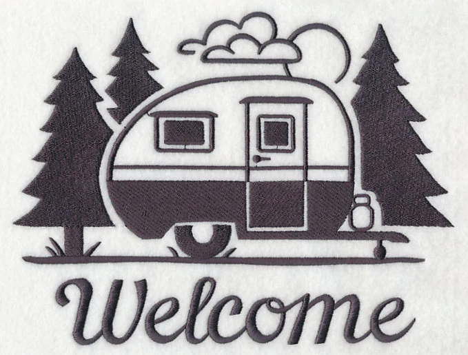 Classic Camper Welcome