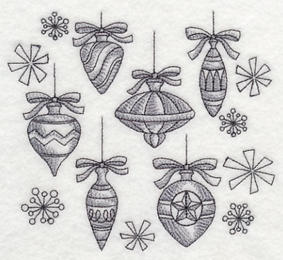 Classic Christmas Ornament Collage - Image 3