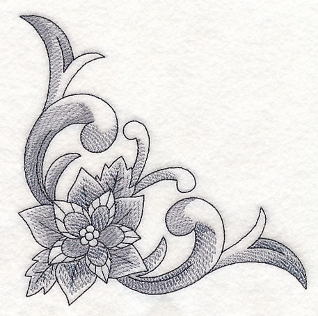 Classic Christmas Poinsettia Corner - Image 4