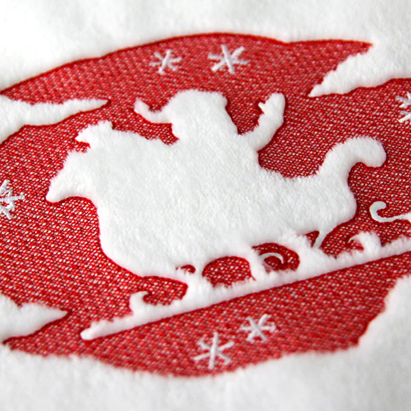Classic Christmas - Santa's Sleigh (Embossed) - Image 9