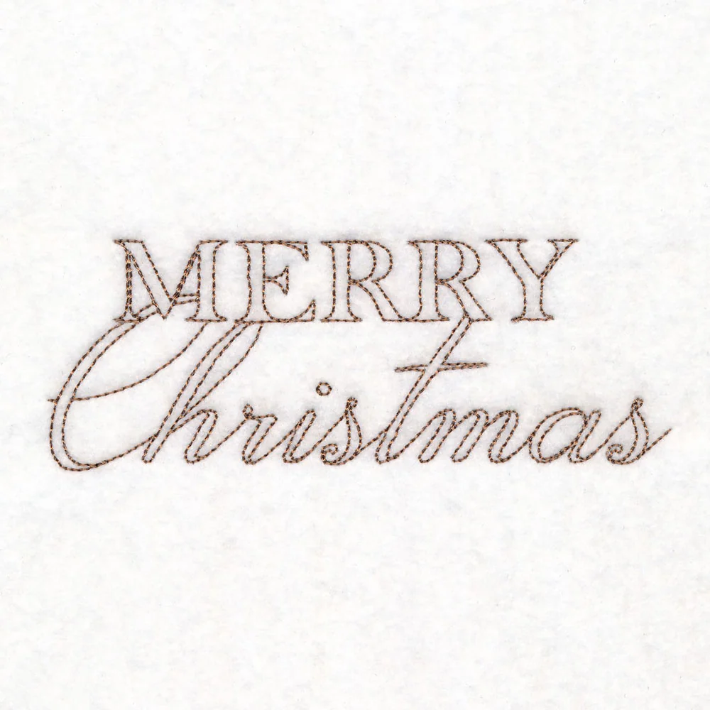 Classic Christmas Scene - Merry Christmas - Image 3
