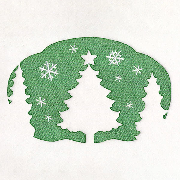 Classic Christmas - Tree (Embossed)